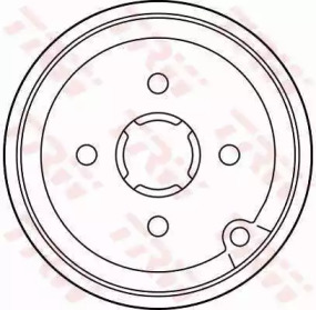 Тормозный барабан TRW DB4264