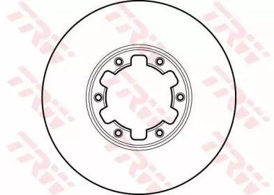 Тормозной диск TRW DF2625