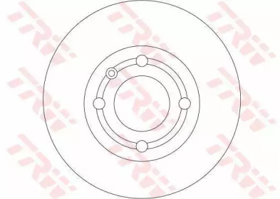 Тормозной диск TRW DF4062