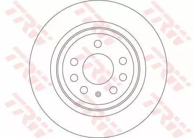 Тормозной диск TRW DF4284