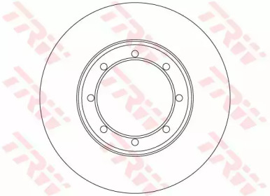 Тормозной диск TRW DF6372