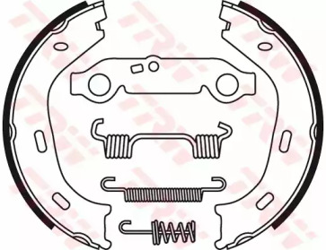 Комлект тормозных накладок TRW GS8218