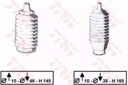 Комплект пыльника TRW JBE106