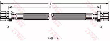 Шлангопровод TRW PHA120