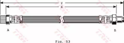 Шлангопровод TRW PHA270