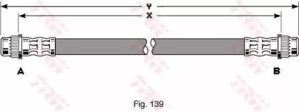 Шлангопровод TRW PHA315