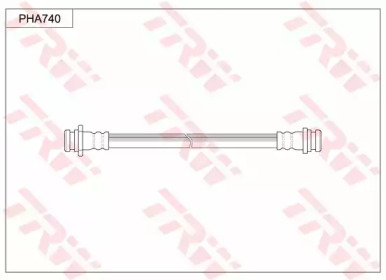 Шлангопровод TRW PHA740