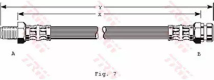 Шлангопровод TRW PHB115