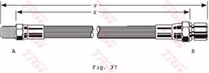 Шлангопровод TRW PHB119