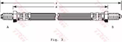 Шлангопровод TRW PHC101