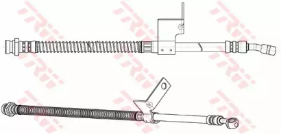 Шлангопровод TRW PHD1147