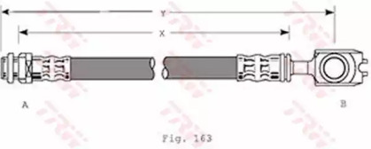 Шлангопровод TRW PHD349