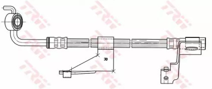 Шлангопровод TRW PHD363