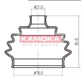 Пыльник KAMOKA 1146864