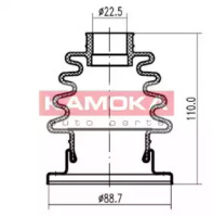 Пыльник KAMOKA 1148010