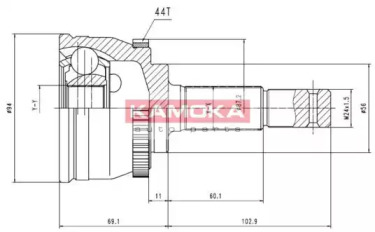 Шарнирный комплект KAMOKA 6539