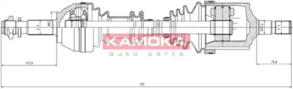 Вал KAMOKA CT1138913