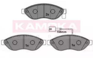 Комплект тормозных колодок KAMOKA JQ101100