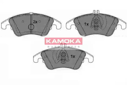 Комплект тормозных колодок KAMOKA JQ101119