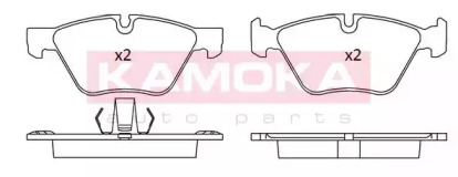 Комплект тормозных колодок KAMOKA JQ101175