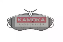 Комплект тормозных колодок KAMOKA JQ1011818