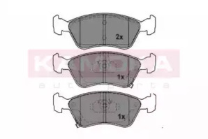 Комплект тормозных колодок KAMOKA JQ1012642