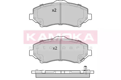 Комплект тормозных колодок KAMOKA JQ101274