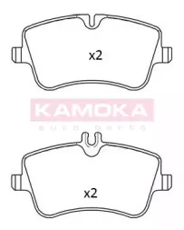 Комплект тормозных колодок KAMOKA JQ1012858