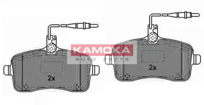 Комплект тормозных колодок KAMOKA JQ1013450