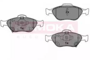 Комплект тормозных колодок KAMOKA JQ1013780