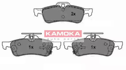 Комплект тормозных колодок KAMOKA JQ1018082