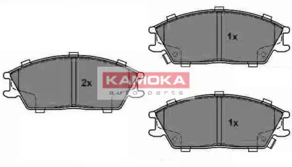 Комплект тормозных колодок KAMOKA JQ1018152