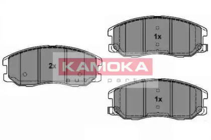 Комплект тормозных колодок KAMOKA JQ1018616