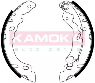 Комлект тормозных накладок KAMOKA JQ202056