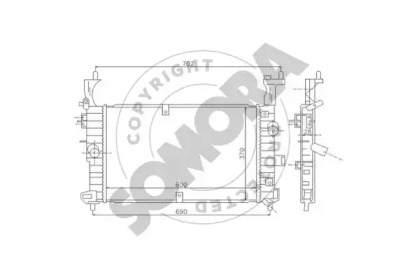 Теплообменник SOMORA 216040A