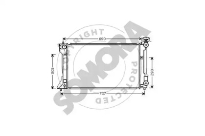 Теплообменник SOMORA 311840C