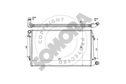 Теплообменник SOMORA 351040D