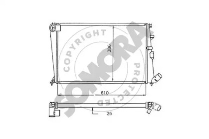 Теплообменник SOMORA 052140E