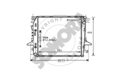 Теплообменник SOMORA 151340A