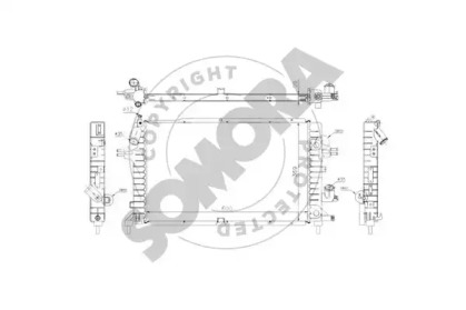 Теплообменник SOMORA 211840A