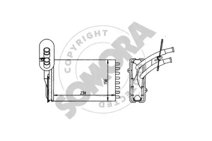 Теплообменник SOMORA 350550