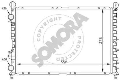 Теплообменник SOMORA 011140A