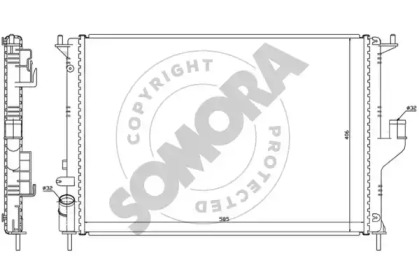 Теплообменник SOMORA 031040A