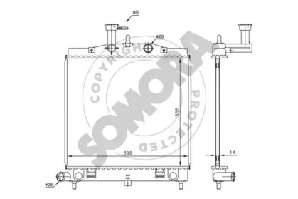 Теплообменник SOMORA 110140