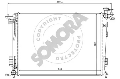 Теплообменник SOMORA 136640C