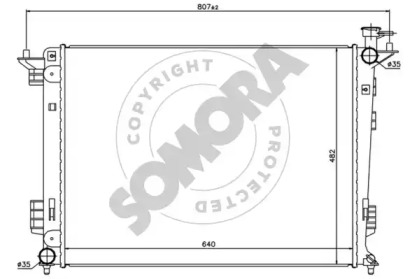 Теплообменник SOMORA 136640D