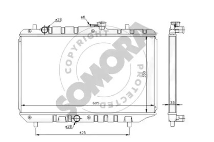 Теплообменник SOMORA 302040C