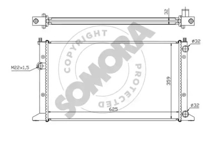 Теплообменник SOMORA 350940D