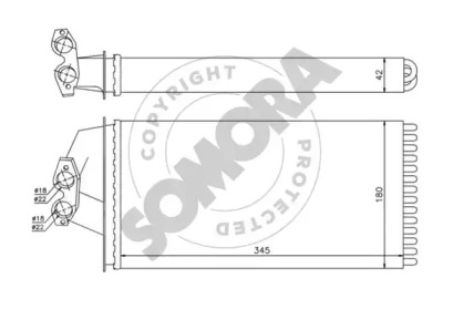 Теплообменник SOMORA 173050