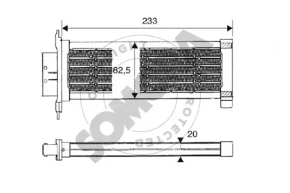 Теплообменник SOMORA 221550A